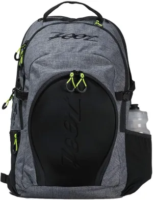Zoot Ultra Tri Backpack - Triathlon Transition Bag, Wet Storage Compartments, Gym Travel Triathlete Bag for Men & Women, Grey